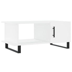 Tavolino da Salotto Bianco 90x50x40 cm in Legno Multistratocod mxl 79602