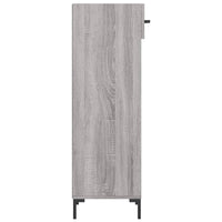 Scarpiera Grigio Sonoma 30x35x105 cm in Legno Multistrato 829682