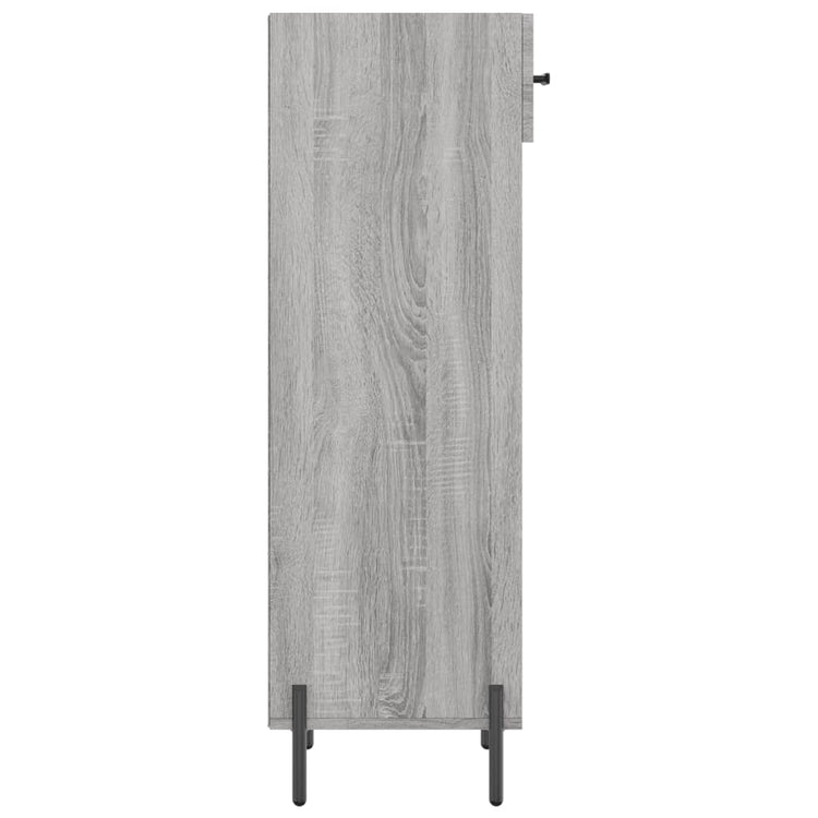 Scarpiera Grigio Sonoma 30x35x105 cm in Legno Multistrato 829690