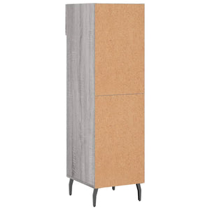 Scarpiera Grigio Sonoma 30x35x105 cm in Legno Multistrato 829698