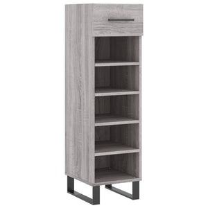 Scarpiera Grigio Sonoma 30x35x105 cm in Legno Multistratocod mxl 128826