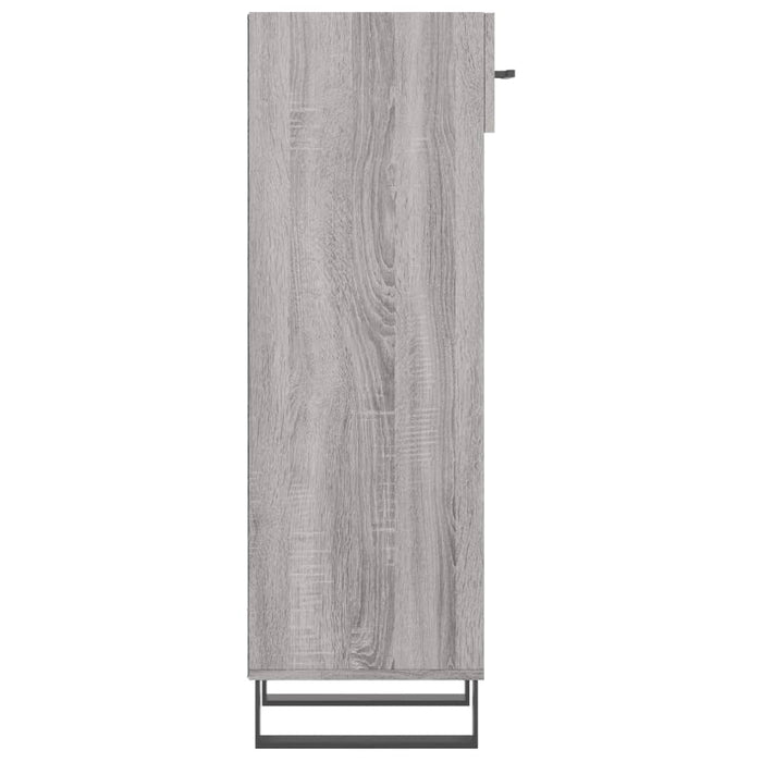 Scarpiera Grigio Sonoma 30x35x105 cm in Legno Multistrato 829706