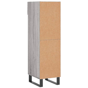 Scarpiera Grigio Sonoma 30x35x105 cm in Legno Multistrato 829706