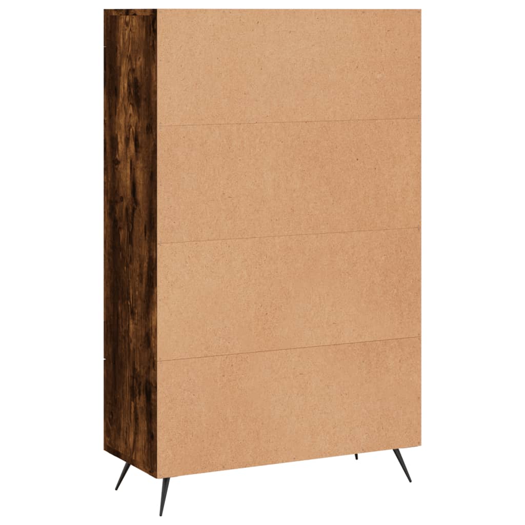 Credenza Rovere Fumo 69,5x31x115 cm in Legno Multistrato 830297