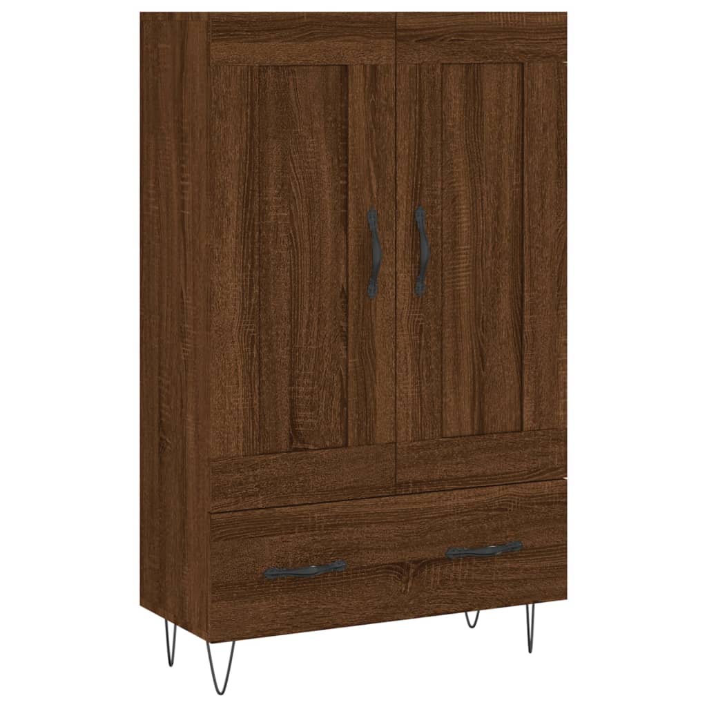 Credenza Rovere Marrone 69,5x31x115 cm in Legno Multistratocod mxl 104870