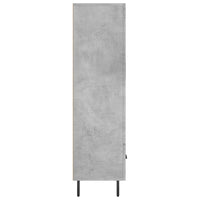 Credenza Grigio Cemento 69,5x31x115 cm in Legno Multistrato 830344