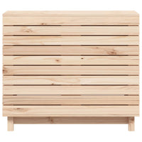 Cesto per Bucato 88,5x44x76 cm Legno Massello Pino 832323