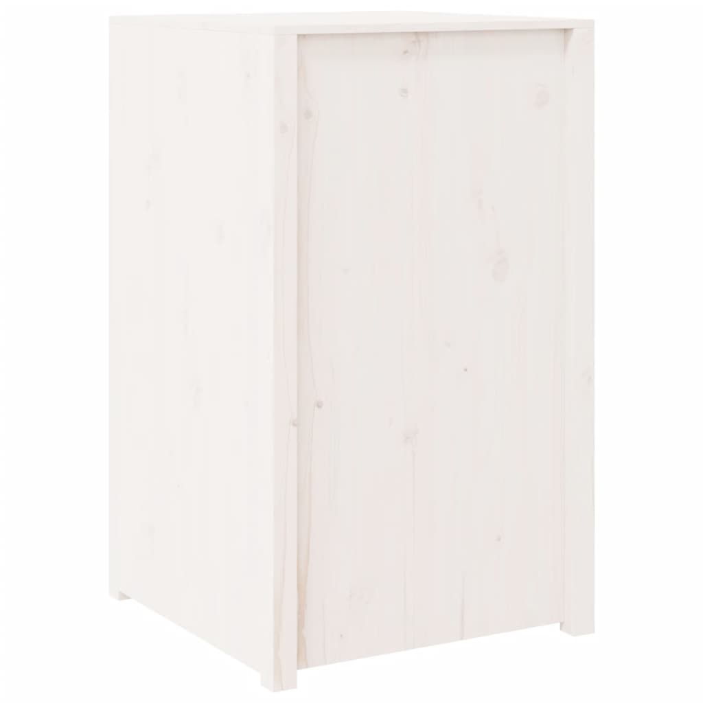 Mobile da Cucina da Esterno Bianco 55x55x92 cm Legno Massello di Pino 832350