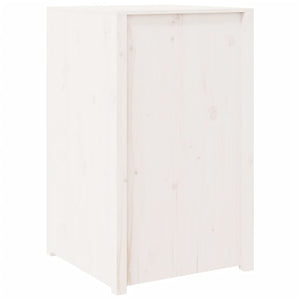 Mobile da Cucina da Esterno Bianco 55x55x92 cm Legno Massello di Pino 832350