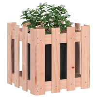 Fioriera Giardino Design Recinzione 40x40x40cm Massello Douglascod mxl 131548