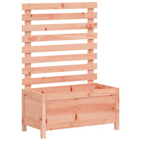 Fioriera Giardino con Rastrelliera 79x39,5x114cm Legno Douglascod mxl 83700