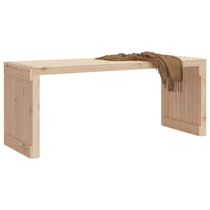 Panca da Giardino Estensibile 212,5x40,5x45 cm Massello Pino 832525