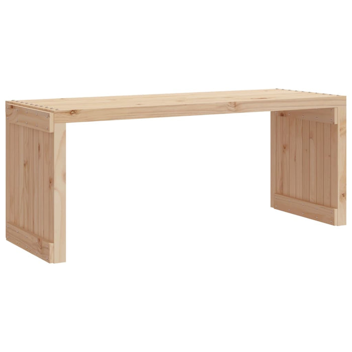 Panca da Giardino Estensibile 212,5x40,5x45 cm Massello Pino 832525