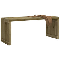 Panca da Giardino Estensibile 212,5x40,5x45 cm Pino Impregnato 832529