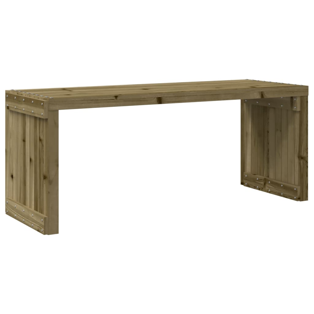 Panca da Giardino Estensibile 212,5x40,5x45 cm Pino Impregnato 832529