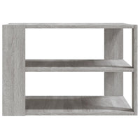 Tavolino Salotto Grigio Sonoma 59,5x59,5x40cm Legno Multistrato 834255