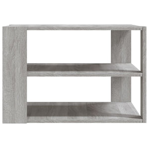 Tavolino Salotto Grigio Sonoma 59,5x59,5x40cm Legno Multistrato 834255