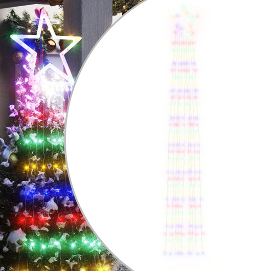 Illuminazione per Albero di Natale 320 LED Colorato 375 cmcod mxl 82591