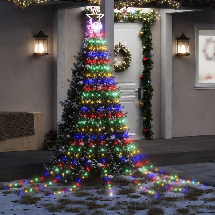 Illuminazione per Albero di Natale 320 LED Colorato 375 cm 356926