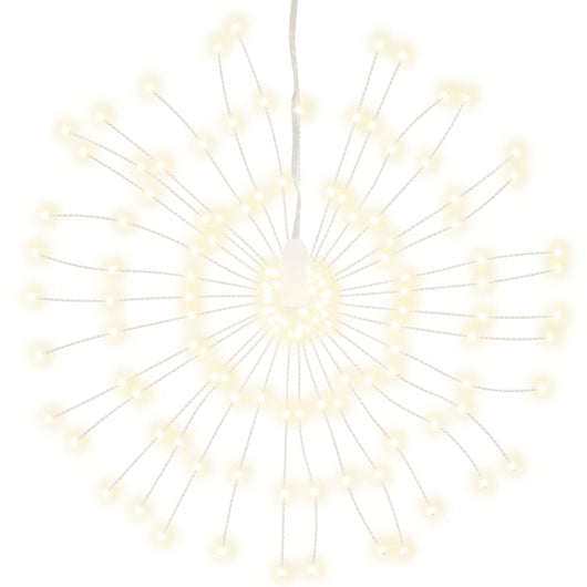 Illuminazione di Natale Galassia 140 LED Bianco Caldo 17 cm 356219