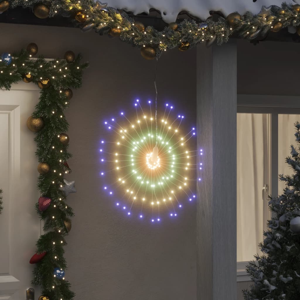 Illuminazione di Natale Galassia 140 LED Multicolore 17 cm 356225