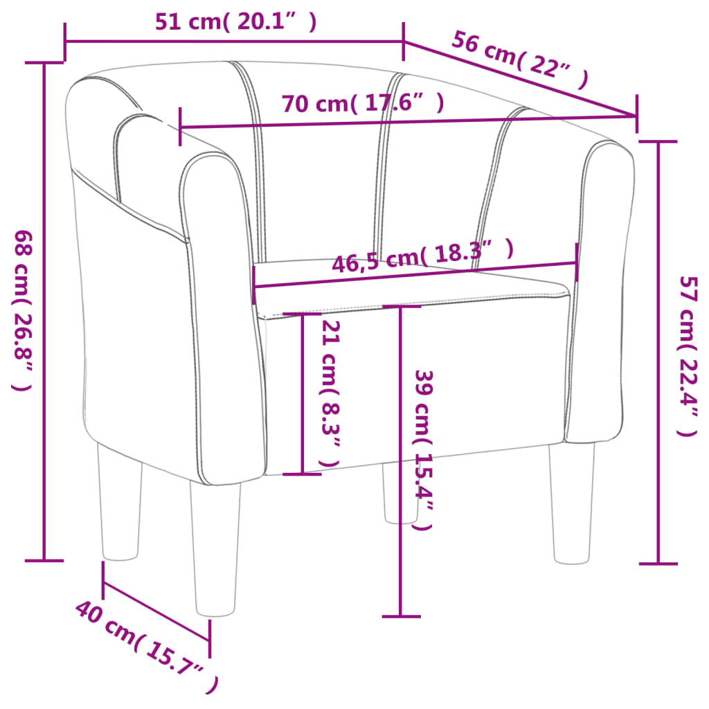 Poltrona Cabriolet Blu Scuro in Velluto 356445