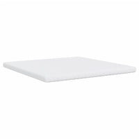 Materasso in Schiuma Bianco 200x200 cm 7 Zone Durezza 20 ILD 356359