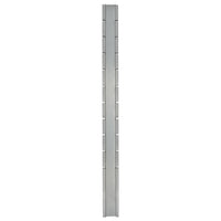 Pali per Recinzione da Giardino 40 pz Argento 260 cm in Acciaio 3196225