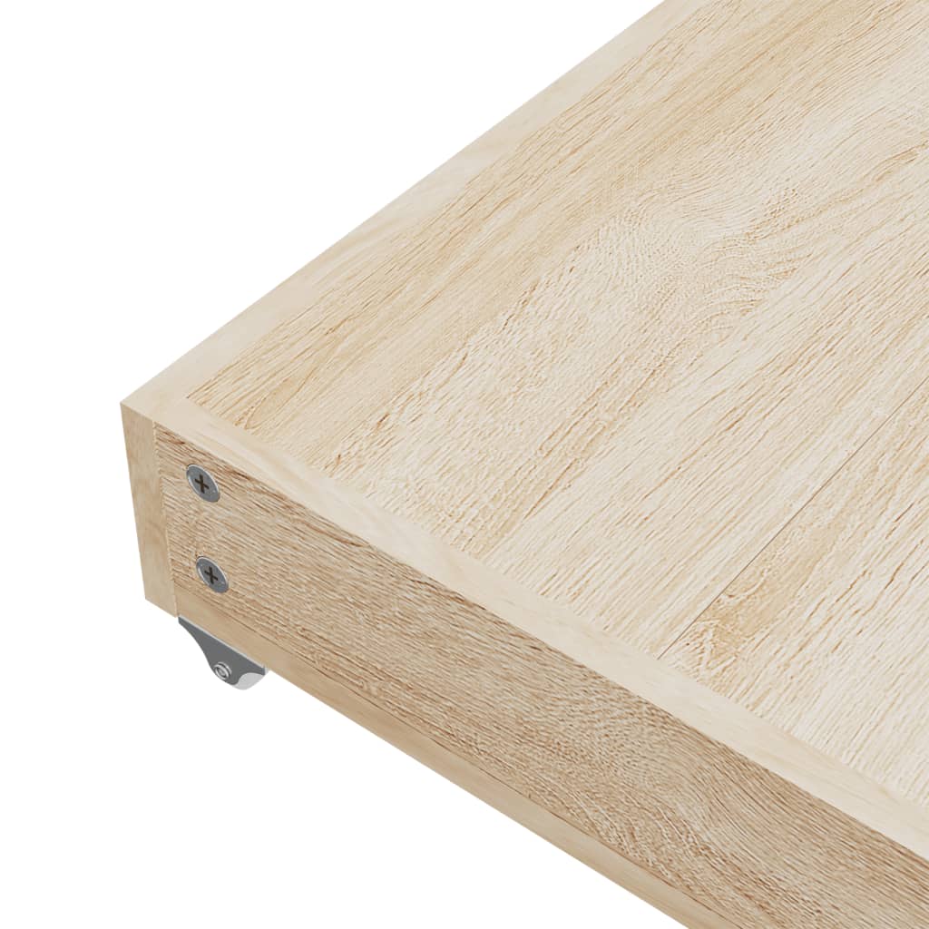 Cassetti da Letto 2pz Verde Scuro Legno Multistrato e Velluto 833918