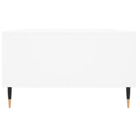 Tavolino da Salotto Bianco 104x60x35 cm in Legno Multistrato 827076