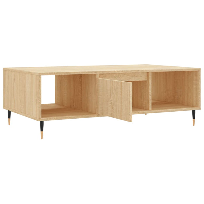 Tavolino da Salotto Rovere Sonoma 104x60x35cm Legno Multistrato 827079