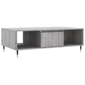 Tavolino da Salotto Grigio Sonoma 104x60x35cm Legno Multistratocod mxl 105964