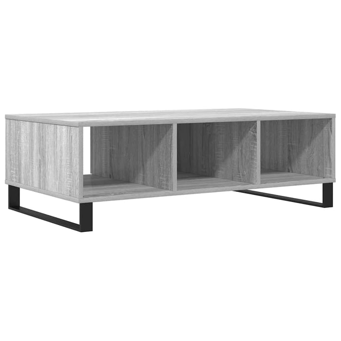 Tavolino da Salotto Grigio Sonoma 104x60x35cm Legno Multistrato 827098