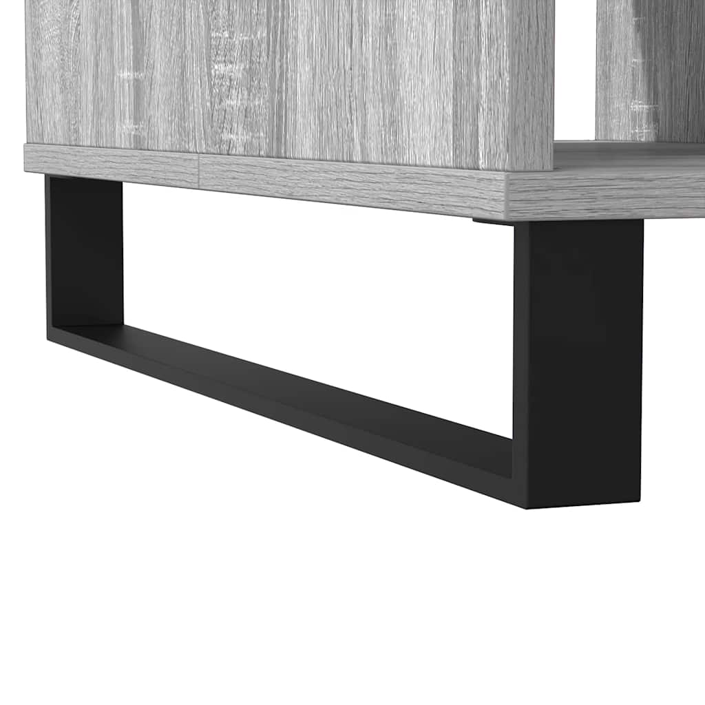 Tavolino da Salotto Grigio Sonoma 104x60x35cm Legno Multistrato 827098