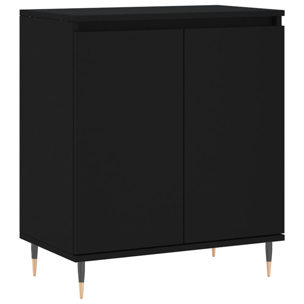 Credenza Nero 60x35x70 cm in Legno Multistratocod mxl 127062