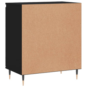 Credenza Nero 60x35x70 cm in Legno Multistrato 827149