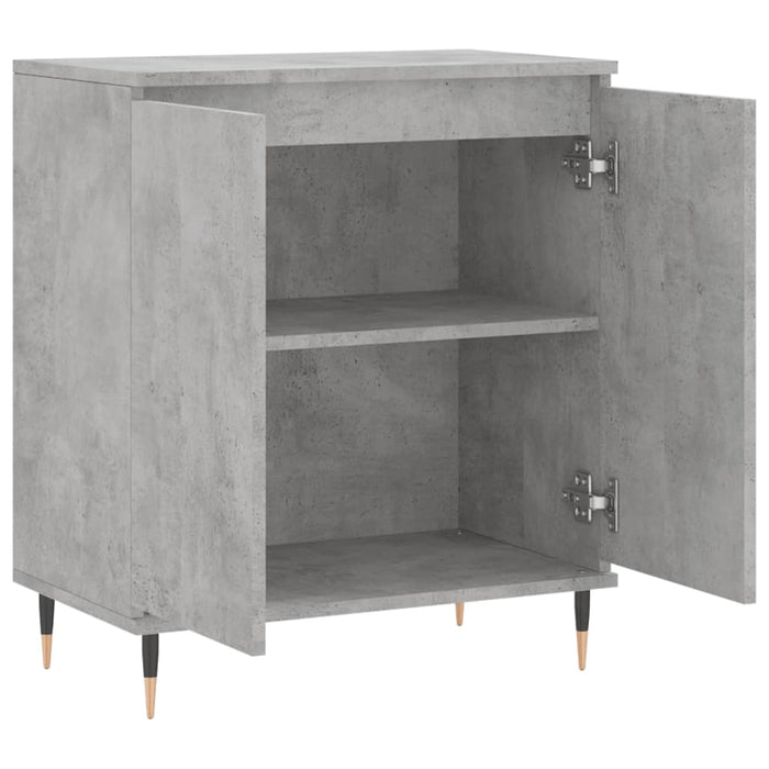 Credenza Grigio Cemento 60x35x70 cm in Legno Multistrato 827152