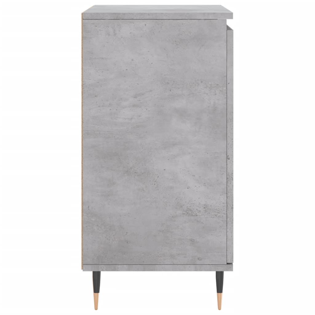 Credenza Grigio Cemento 60x35x70 cm in Legno Multistrato 827152