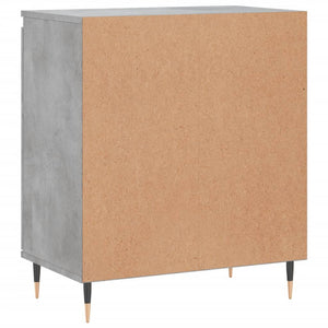 Credenza Grigio Cemento 60x35x70 cm in Legno Multistrato 827152