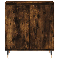 Credenza Rovere Fumo 60x35x70 cm in Legno Multistrato 827153