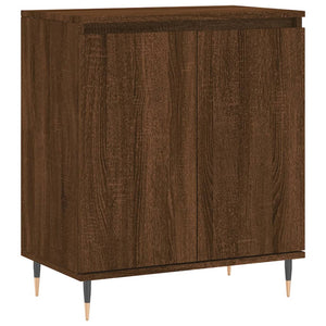 Credenza Rovere Marrone 60x35x70 cm in Legno Multistrato 827155