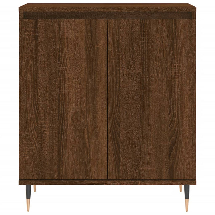 Credenza Rovere Marrone 60x35x70 cm in Legno Multistrato 827155