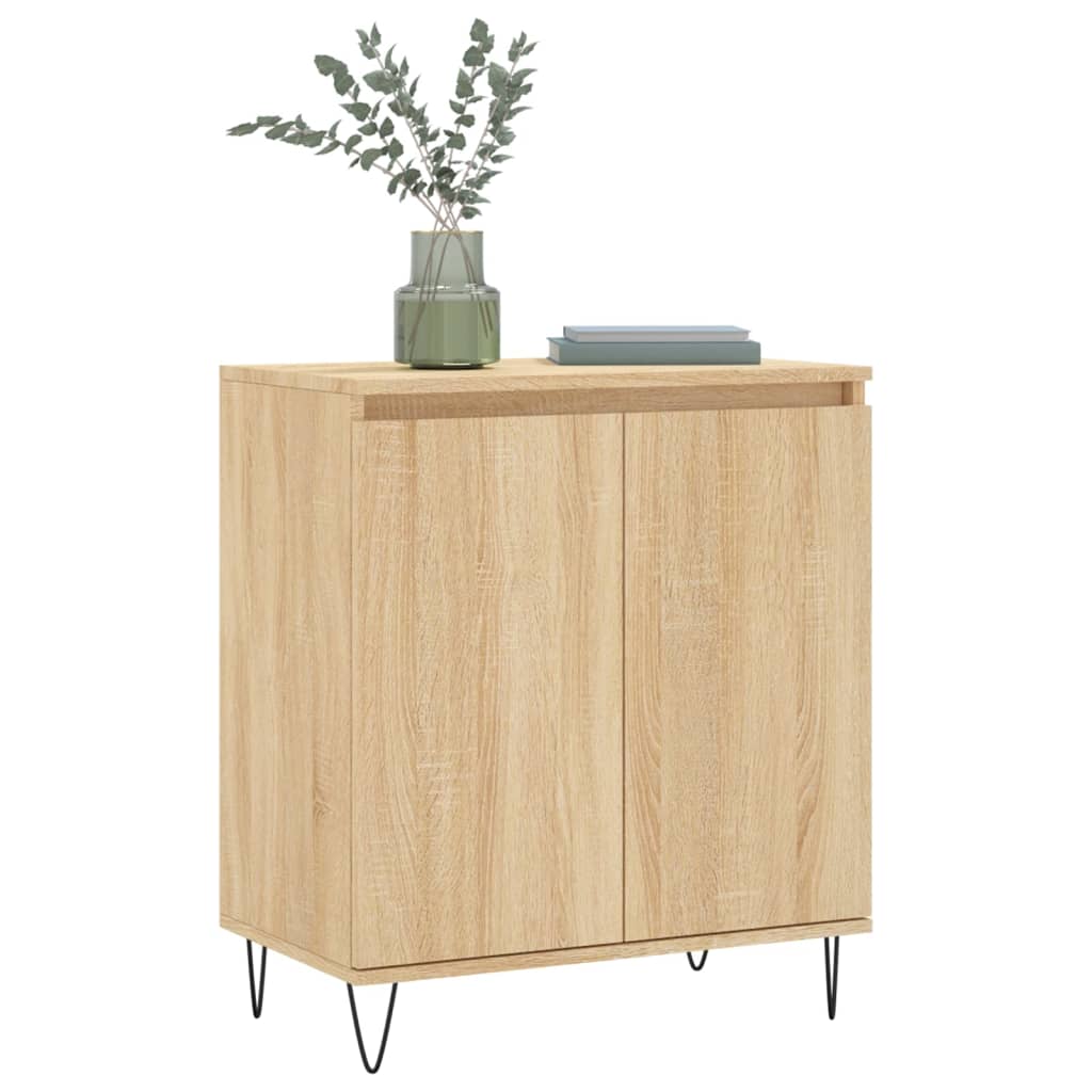 Credenza Rovere Sonoma 60x35x70 cm in Legno Multistratocod mxl 80684