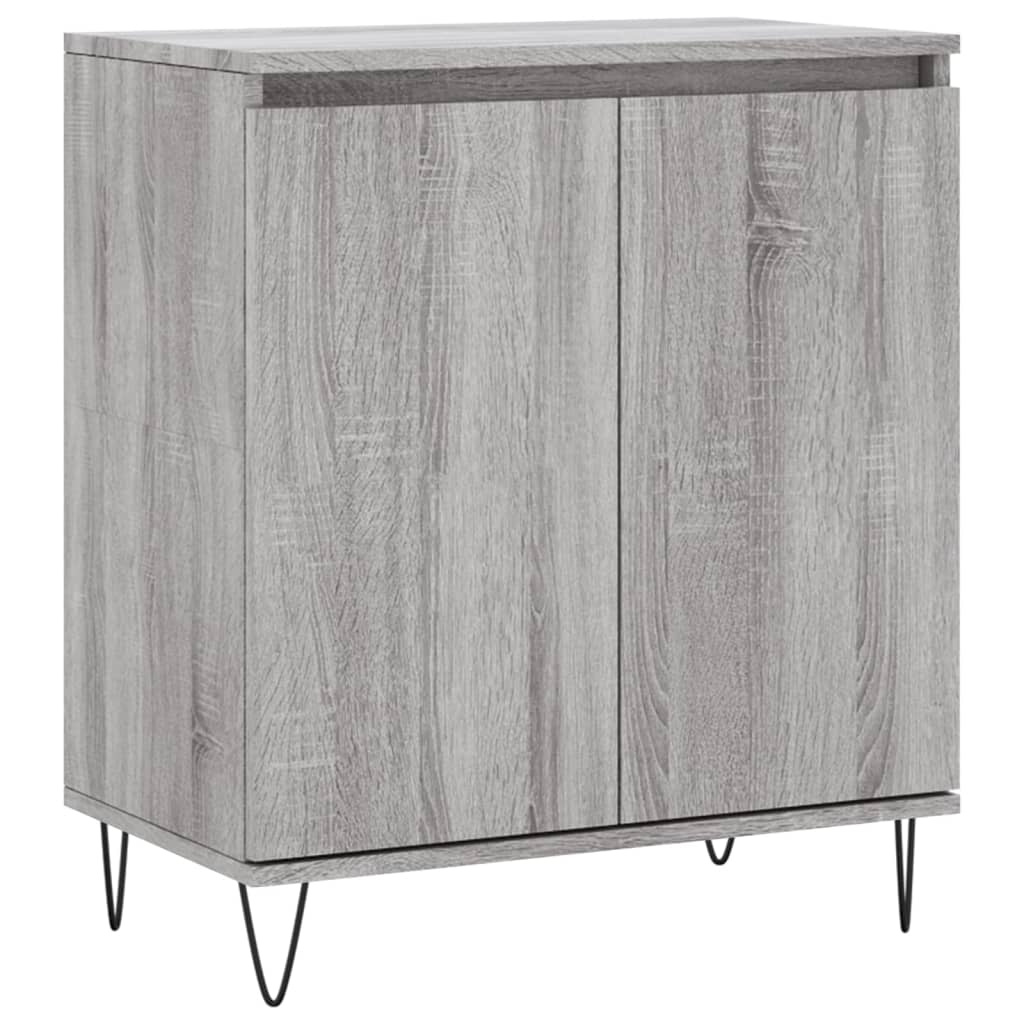 Credenza Grigio Sonoma 60x35x70 cm in Legno Multistrato 827162