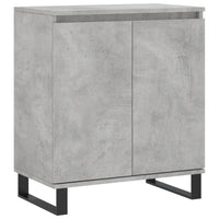 Credenza Grigio Cemento 60x35x70 cm in Legno Multistrato 827168