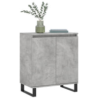 Credenza Grigio Cemento 60x35x70 cm in Legno Multistrato 827168