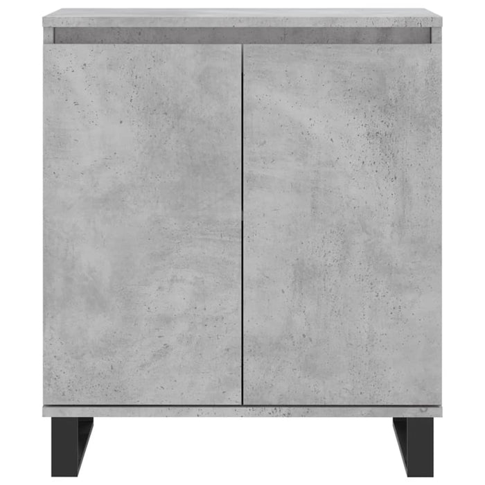 Credenza Grigio Cemento 60x35x70 cm in Legno Multistrato 827168