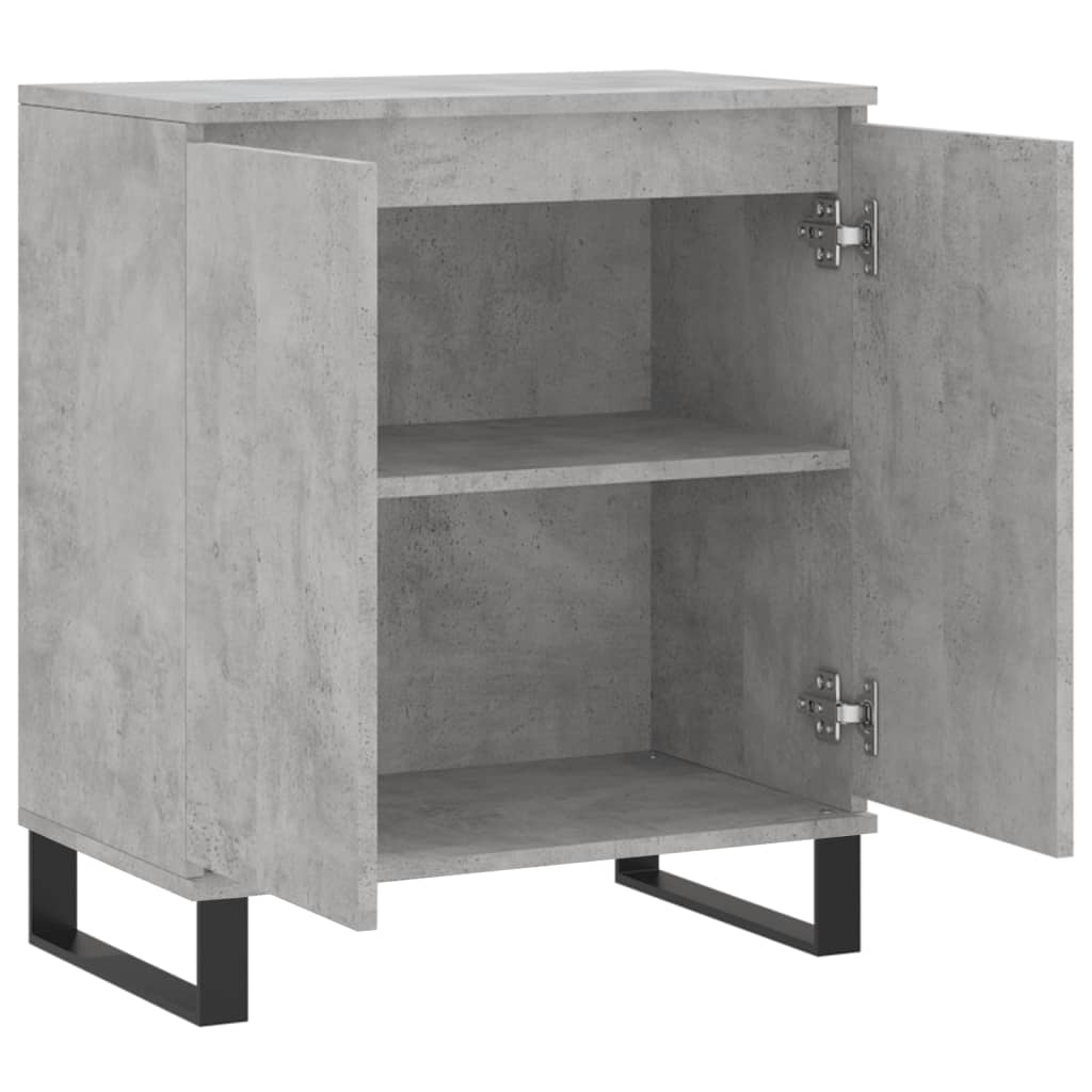 Credenza Grigio Cemento 60x35x70 cm in Legno Multistrato 827168