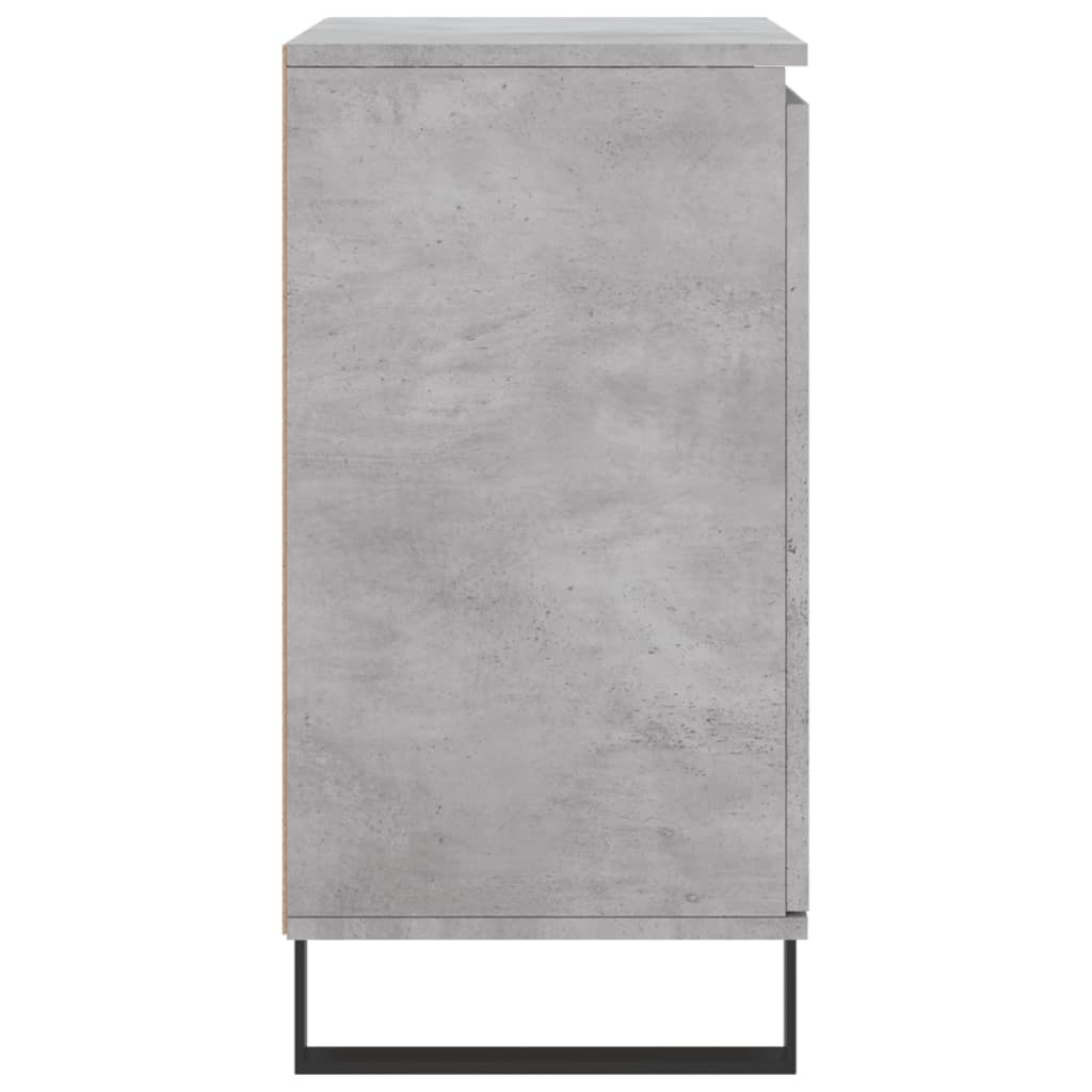 Credenza Grigio Cemento 60x35x70 cm in Legno Multistrato 827168