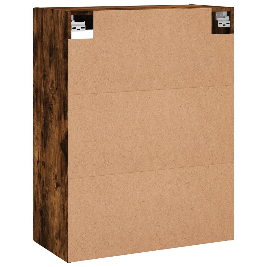 Mobile a Parete Rovere Fumo 69,5x34x90 cm 828473